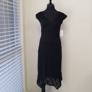 Black Lace Dress by Papillon Blanc
